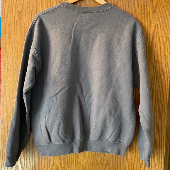 USS Midway Navy San Diego gray sweatshirt M - Picture 4 of 5